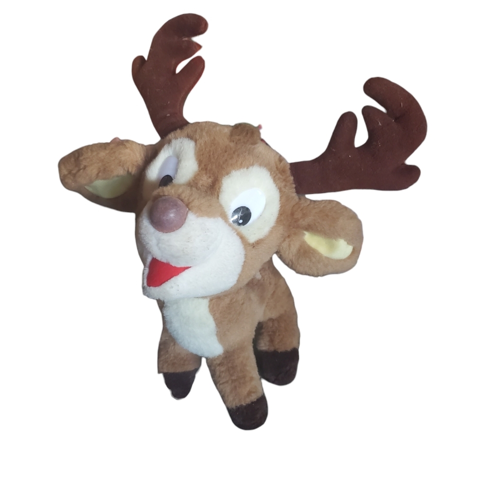 Vintage reindeer plush